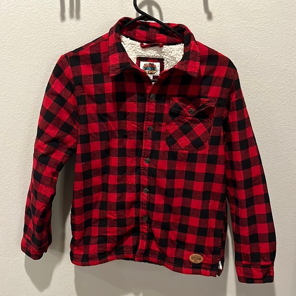 Bass Pro Shops Jackets & Coats Bass Pro Shops Flannel Jacket Red